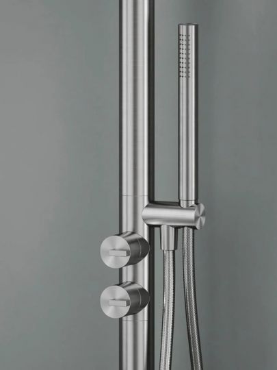 Душевая стойка Quadro design Shower CD018.2/1 AS с ручным душем схема 3