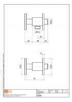 Вентиль с шланговым подключением Quadro design Complements 2009 AS схема 2 Вентиль с шланговым подключением Quadro design Complements 2009 AS схема 2