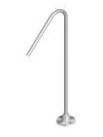 Напольный излив для ванны Quadro design Complements BV020 AS схема 1