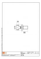 Запорный клапан 1/2” Quadro design Ono 90 48 AS схема 2