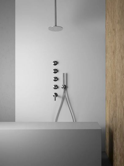 Термостатический смеситель Quadro design Ottavo 12 50 AS на четыре отверстия схема 2 Термостатический смеситель Quadro design Ottavo 12 50 AS на четыре отверстия схема 2