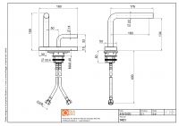 Смеситель для раковины Quadro design Levo 14 01 AS гидропрогрессивый схема 7 Смеситель для раковины Quadro design Levo 14 01 AS гидропрогрессивый схема 7