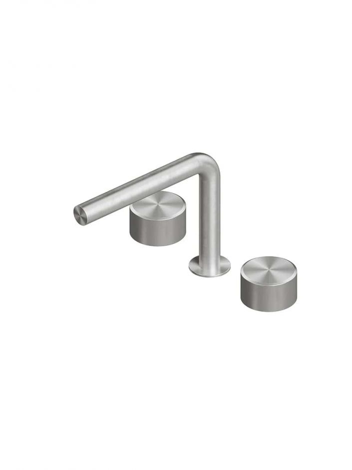 Смеситель для раковины Quadro design Stereo 16 31V встраиваемый 3 отверстия