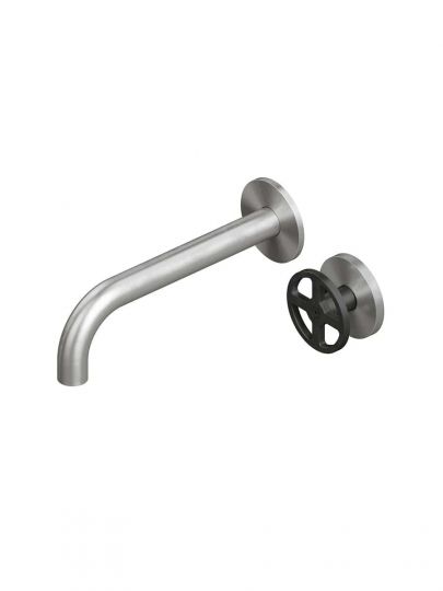 Смеситель для раковины Quadro design Valvola02 20 11 настенный прогрессивный схема 2