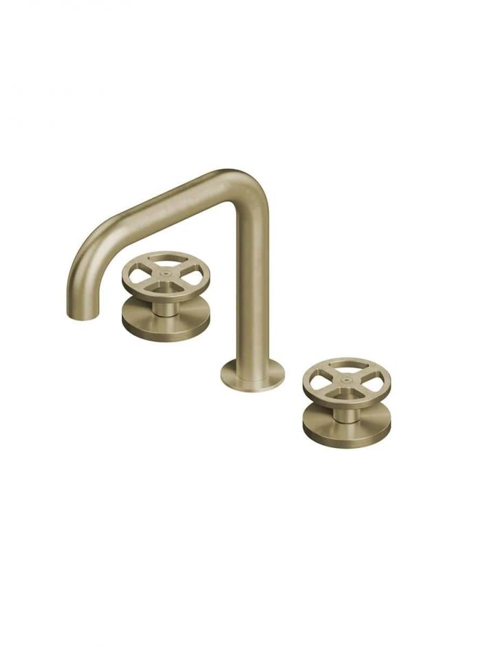 Смеситель для раковины Quadro design Valvola02 20 31V настольный повортный излив ФОТО