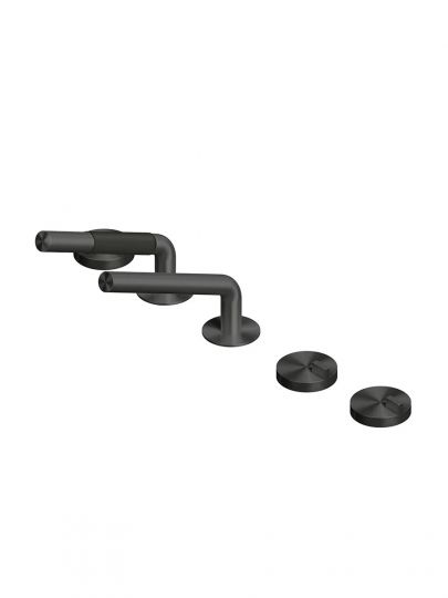 Смеситель на борт ванны Quadro design Q 18 98 с душем и изливом схема 3