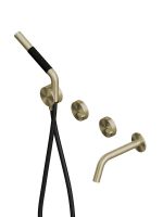 Смеситель для ванны и душа Quadro design FFQT 18 69 с изливом схема 2