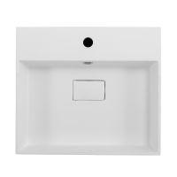 Раковина мебельная из искусственного мрамора Cezares 51х45х11,5 схема 4