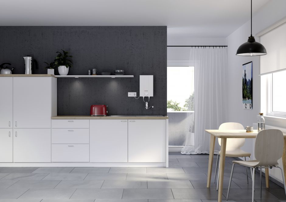 Накопительный водонагреватель над мойкой Stiebel Eltron ESH 5-10 O-N Trend +А ФОТО