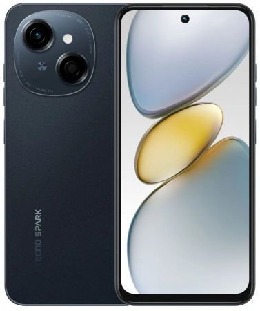 Мобильный телефон Tecno Spark Go 1 3/64 ГБ, черный