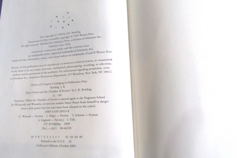 Harry Potter and the chamber of secrets collector's edition / Гарри Поттер и тайная комната