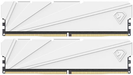 Модуль памяти DDR4 16Gb (2x8Gb Kit) Netac 3200 Shadow S White NTSSD4P32DP-16W