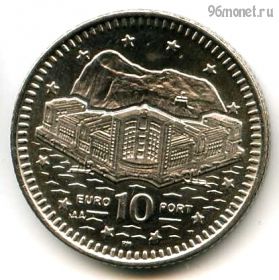 Гибралтар 10 пенсов 1998 AA