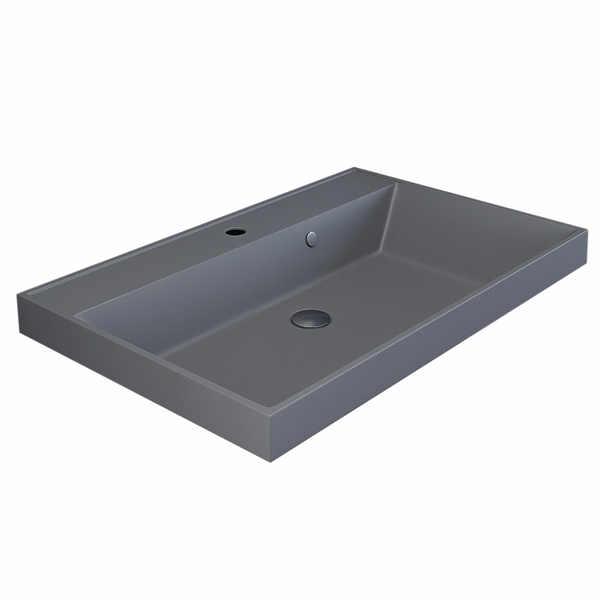 Раковина Uperwood Classic Quartz 70 бетон