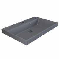 раковина для тумбы Uperwood Classic Quartz 70 серая