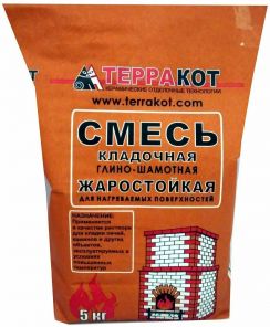 Штукатурка "ТЕРРАКОТ" высокопрочная 5 кг.