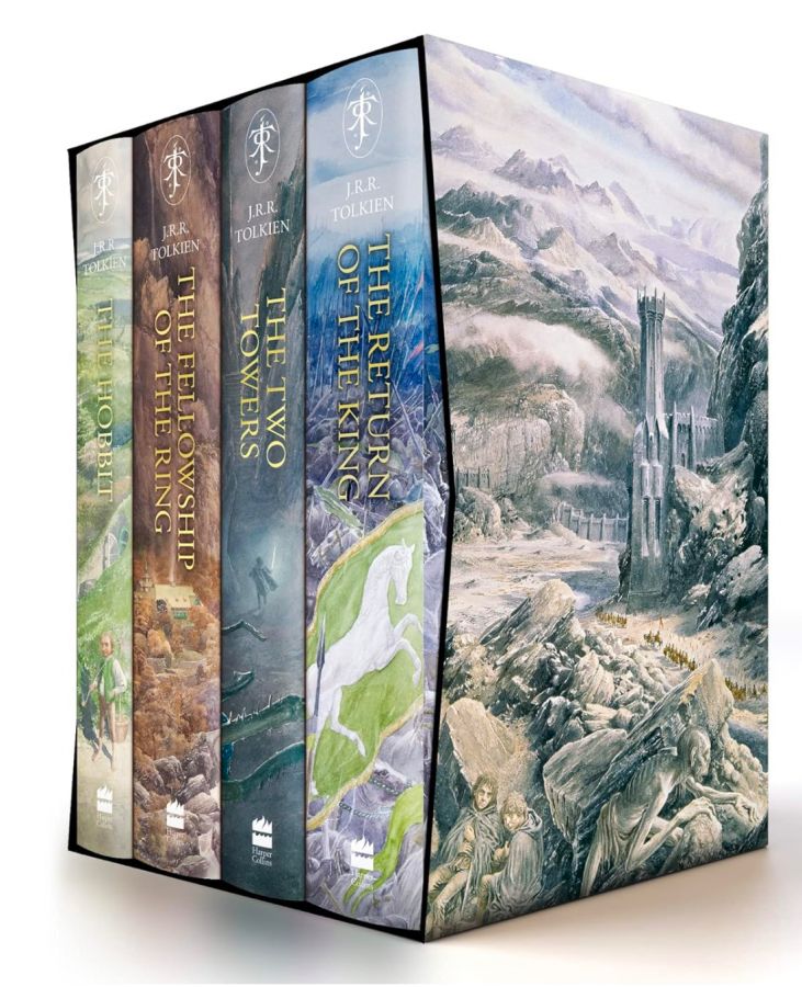The Hobbit & The Lord of the Rings Boxed Set: Illustrated/ Хоббит, Властелин колец
