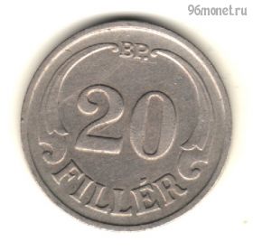 Венгрия 20 филлеров 1938