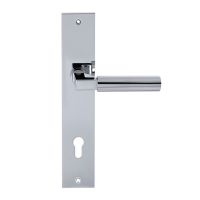 Ручка на планке Extreza Stem 135 CYL PL11 полированный хром