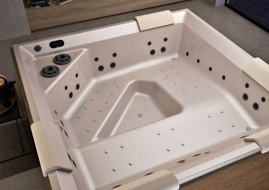 Гидромассажный СПА бассейн Albatros Thea Pool 229х229 схема 4 Гидромассажный СПА бассейн Albatros Thea Pool 229х229 схема 4