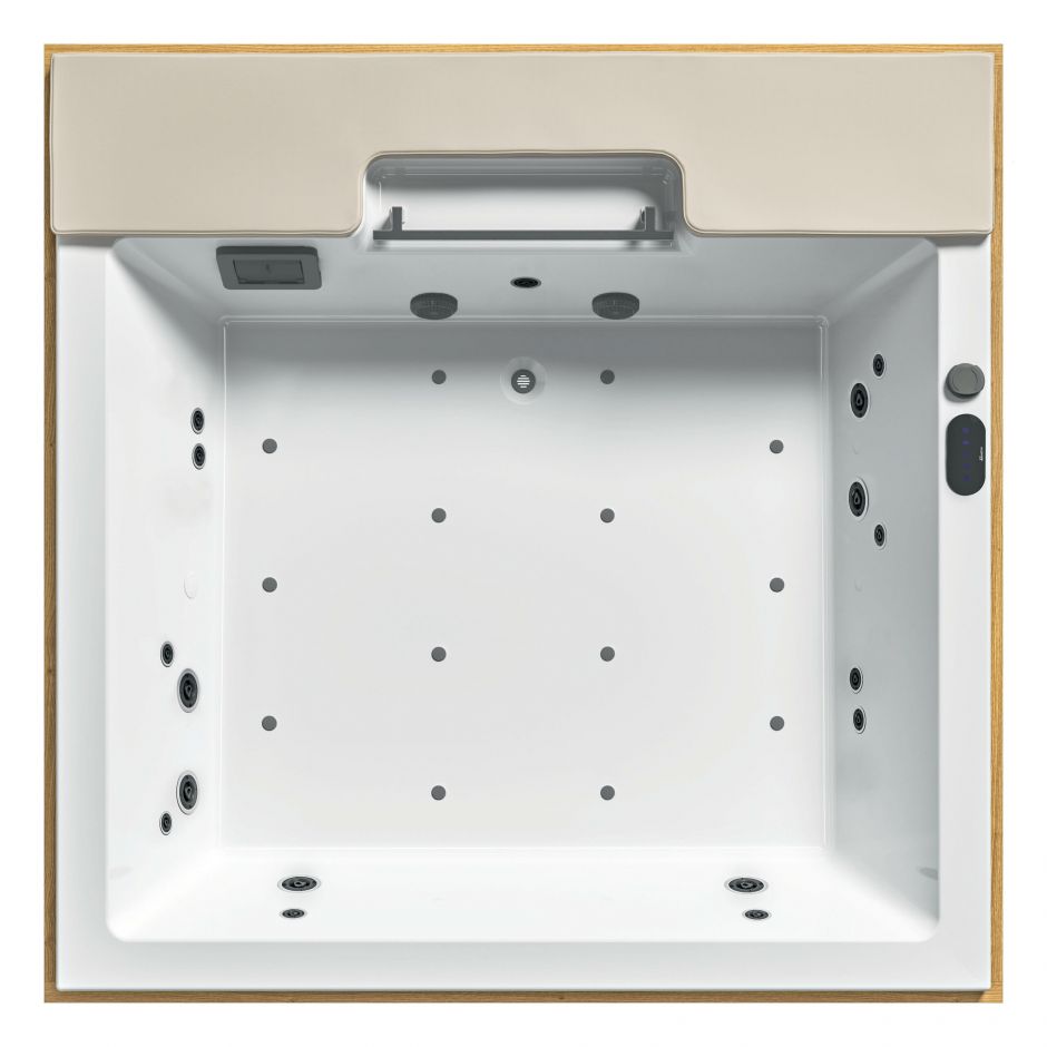 Гидромассажный СПА бассейн Albatros Soreha Mini Pool 180х180 ФОТО