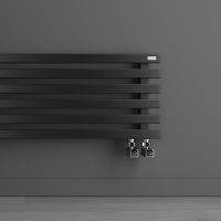 Полотенцесушитель Broner MOOT H 8 380.1800 30х30 водяной горизонтальный 1800 мм схема 3