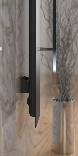 Полотенцесушитель Broner Vector VC.EL1550.200 электрический 200 мм схема 9