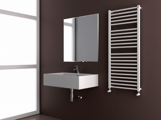 Полотенцесушитель водяной Broner Ramo RM.050.080.0000 на ГВС 500 мм схема 3