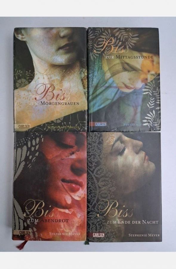 Buch: Bis(s) zum ... 1-4, Meyer, Stephenie. 4 Bände, Carlsen Verlag, Twilight