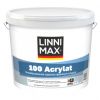 Краска Фасадная Linnimax 100 Acrylat 9,4л Белая, Универсальная База 3 / Линнимакс 100 Акрилат
