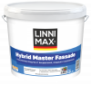 Краска Фасадная Linnimax Hybrid Master Fassade 10л Белая, Комплексная Защита / Линнимакс Гибрид Мастер Фассаде
