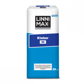Состав Клеевой Фасадный Linnimax 95 Kleber Серый 25кг / Линнимакс 95 Клебер