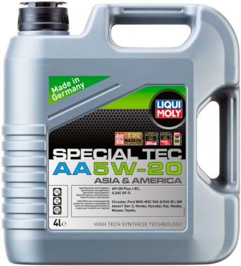 LIQUI MOLY Special Tec AA 5W-20, 4л