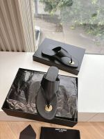 Сланцы шлепанцы Saint Laurent Premium