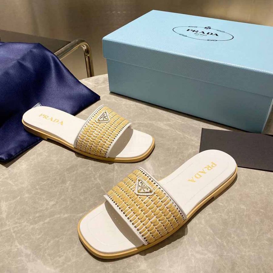 Шлепанцы PRADA Premium