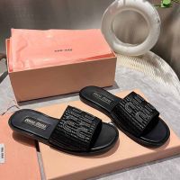 Шлепанцы MIU MIU Premium