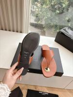 Сланцы шлепанцы Saint Laurent Premium