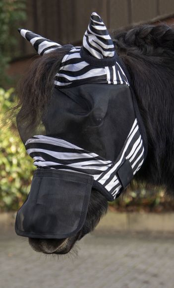 Защитная маска от насекомых с ушками  -Zebra- Shetty от НКМ