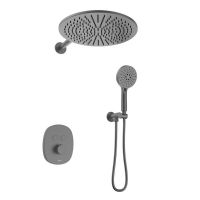 Встроенная душевая система Black & White GH-9201-GM