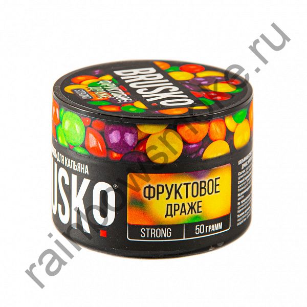 Brusko Strong 50 гр - Фруктовое Драже (Fruit Dragee)