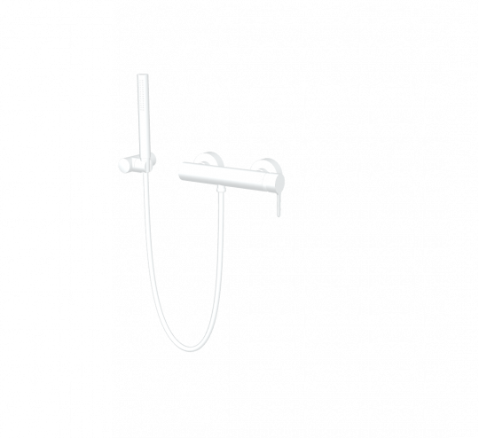 Смеситель внешнего монтажа с душевым комплектом Fima carlo frattini Snap F3115 схема 3