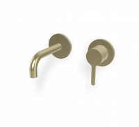 Cмеситель для раковины для настенного монтажа Fima carlo frattini Snap F3121WSX9 излив 120мм схема 8