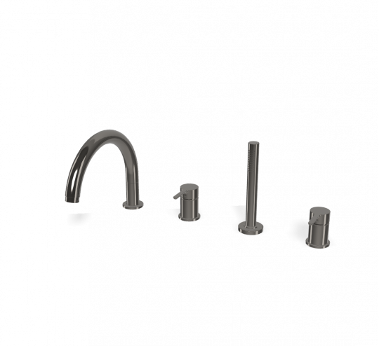 Смеситель на борт ванны Fima carlo frattini Snap F3124N схема 5