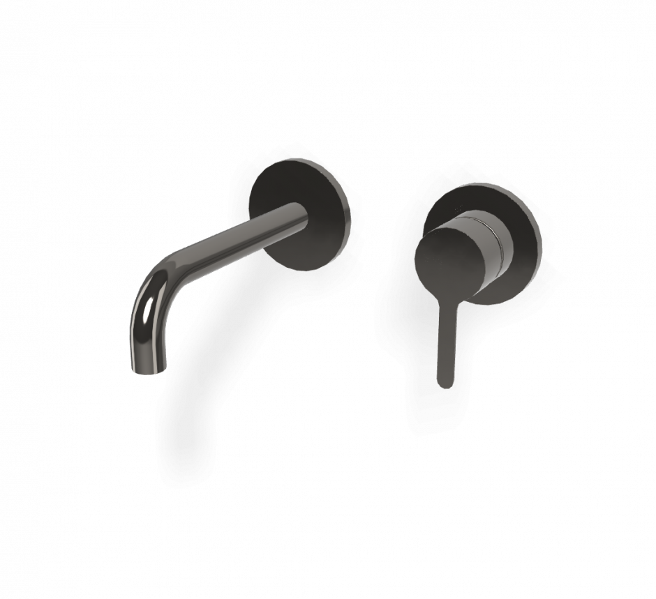 Cмеситель для раковины для настенного монтажа Fima carlo frattini Snap F3121WX9 излив 150мм ФОТО