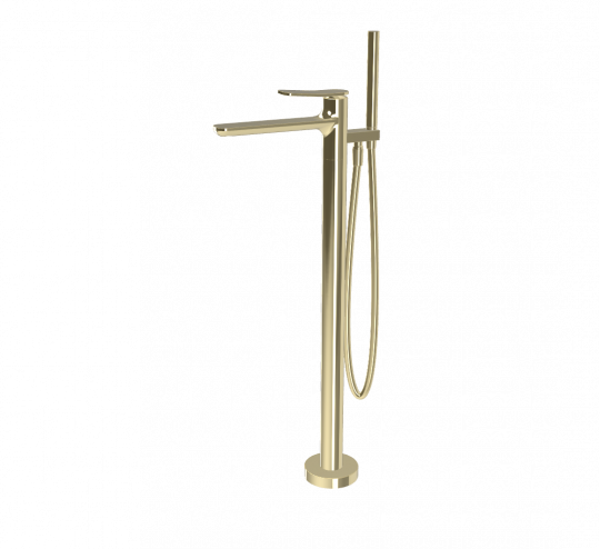 Смеситель для ванны напольный Fima carlo frattini Flo F3804/6N схема 10