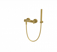 Смеситель внешнего монтажа на ванну с душевым комплектом Fima carlo frattini Flo F3804 схема 5