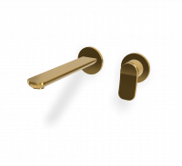 Настенный смеситель для раковины Fima carlo frattini Flo F3821WLX8 излив 200мм схема 4