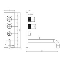 Смеситель для раковины Fima carlo frattini Switch ON F5951VLX5 излив 210мм схема 13 Смеситель для раковины Fima carlo frattini Switch ON F5951VLX5 излив 210мм схема 13
