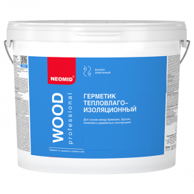 Герметик Межшовный для Сруба Neomid Wood Professional 310мл Эластичный, Окрашиваемый / Неомид Вуд
