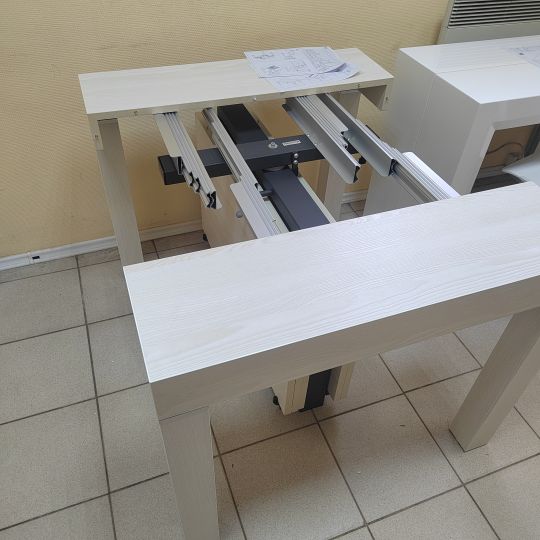 Стол консоль трансформер В 2241 F Дуб молочный